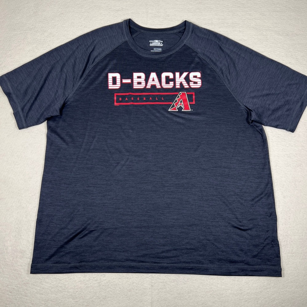 Arizona Diamondbacks MLB Baseball Mens XXL Genuine Merchandise T‎ Shirt